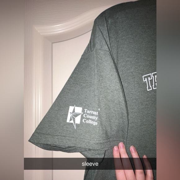 Green TCC Block Letter Tee - Picture 3 of 4